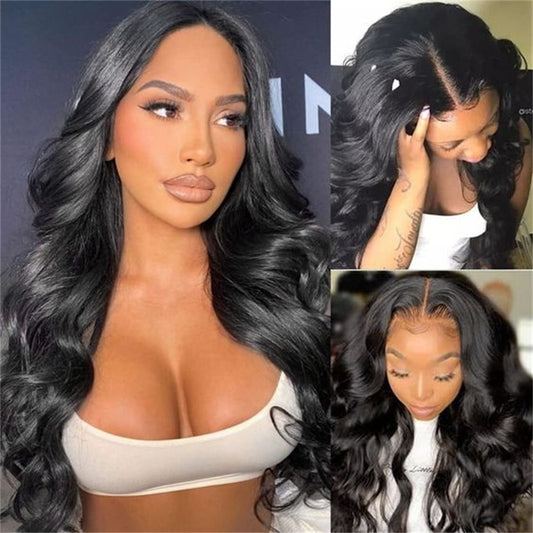 Glueless Preplucked Human Hair Wigs Hd Lace Frontal Wig